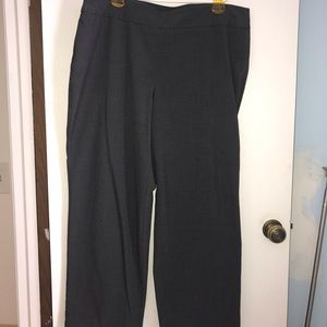 Ladies dark gray dress slacks